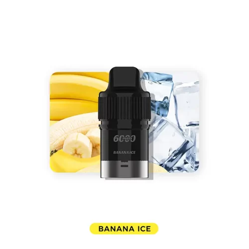 Banana Ice IGET Bar Plus Pod 6000 Puffs