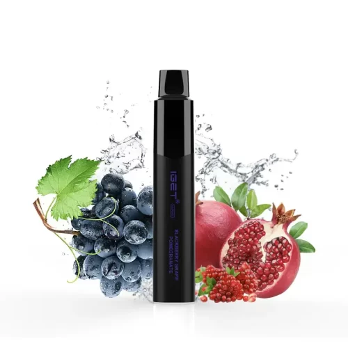 blackberry grape pomegranate IGET Legend 4000 puffs Japan