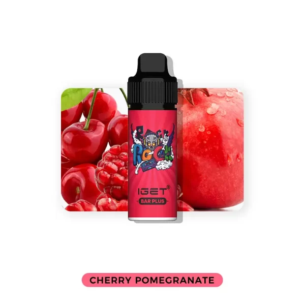 Cherry Pomegranate IGET Bar Plus 6000 Puffs