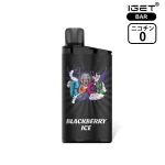 ブラックベリー(Blackberry Ice) - IGET Bar 3500 Puffs ニコチン0