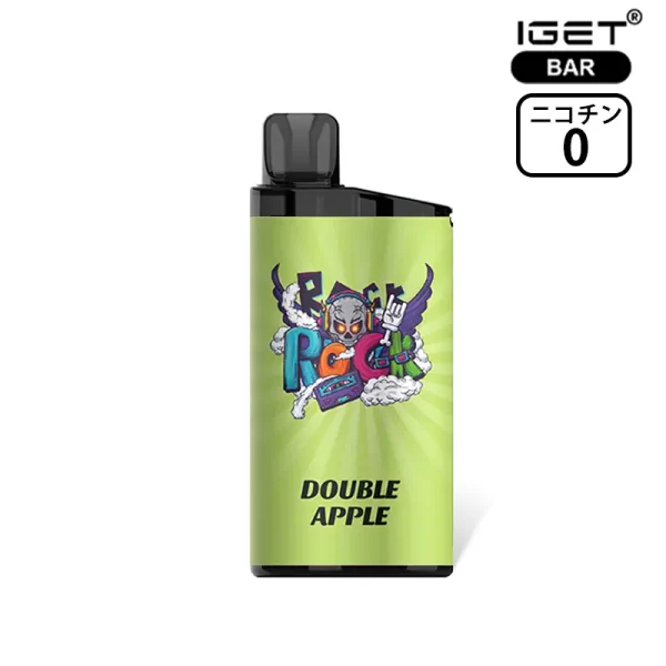 ダブルアップル(Double Apple) - IGET Bar 3500 Puffs ニコチン0