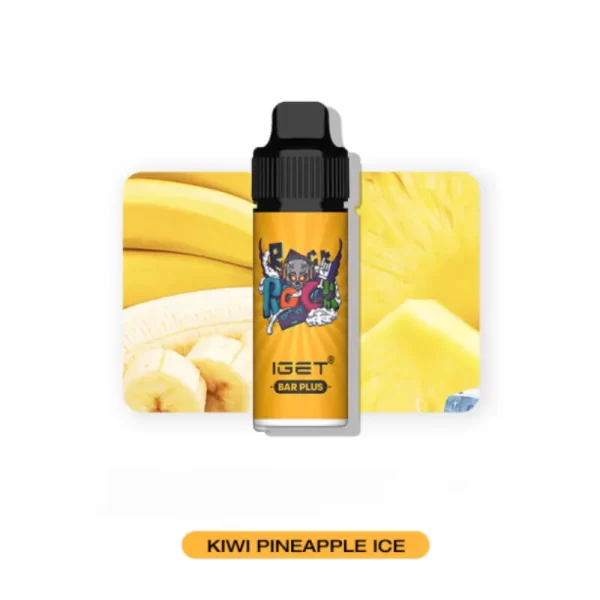 Kiwi Pineapple Ice IGET Bar Plus 6000 Puffs