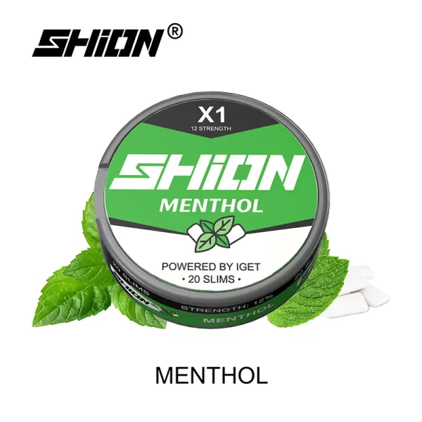 IGET SHION X1 Nicotine Pouch 12mg - Menthol