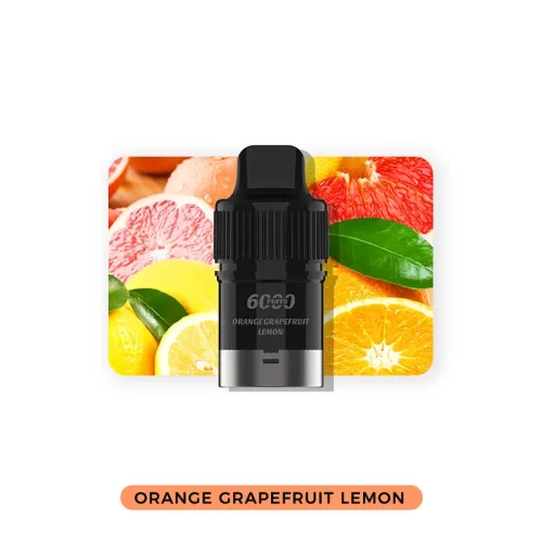 Orange Grapefruit Lemon IGET Bar Plus Pod 6000 Puffs