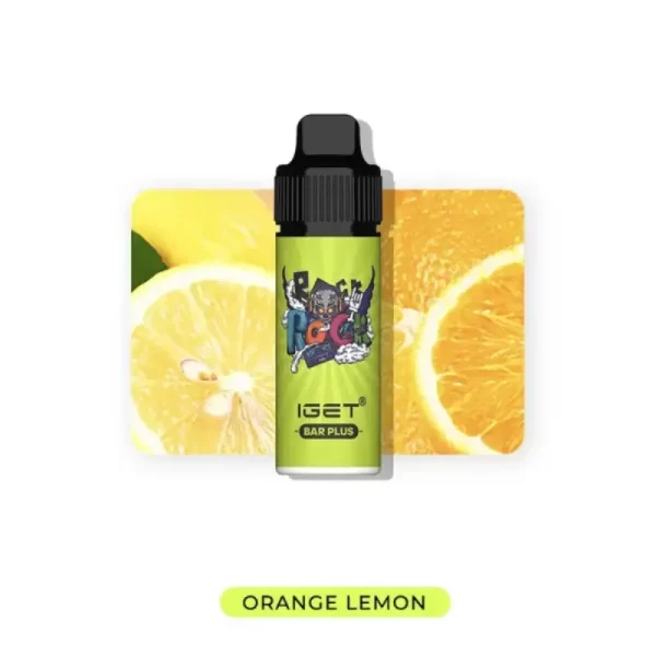 Orange Lemon IGET Bar Plus 6000 Puffs