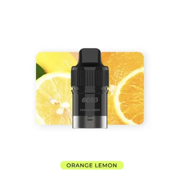 Orange Lemon IGET Bar Plus Pod 6000 Puffs