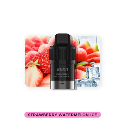 Strawberry Watermelon Ice IGET Bar Plus Pod 6000 Puffs