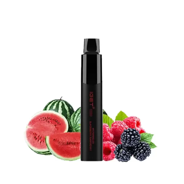 watermelon blackberry raspberry IGET Legend 4000 puffs Japan